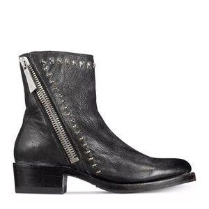 FRYE Women's Demi Rebel Zip Leather Boot 6